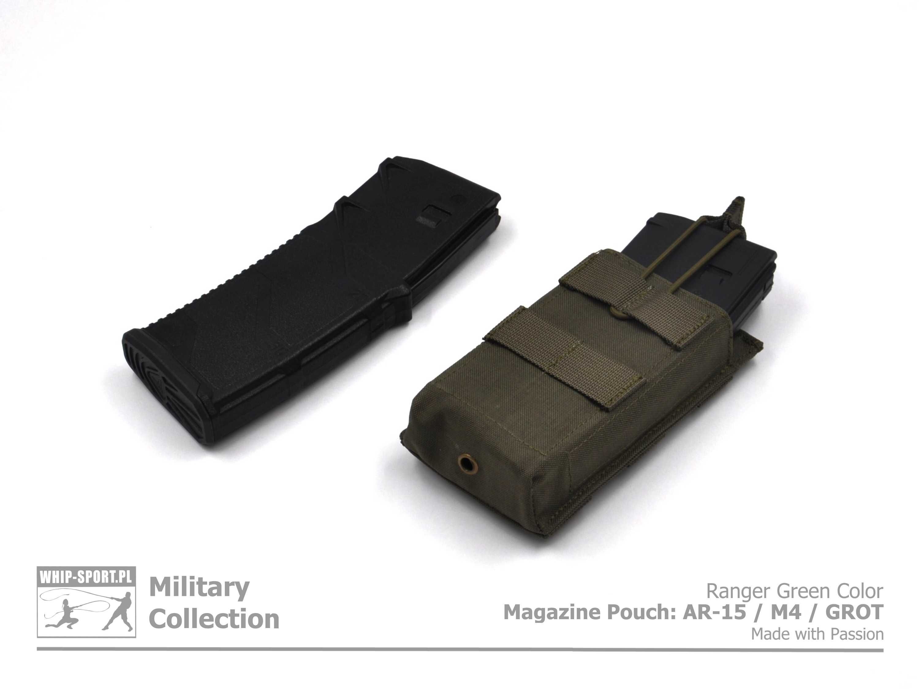 Ładownica na magazynek GROT / AR-15 / M4 - Ranger Green IRR - FAST