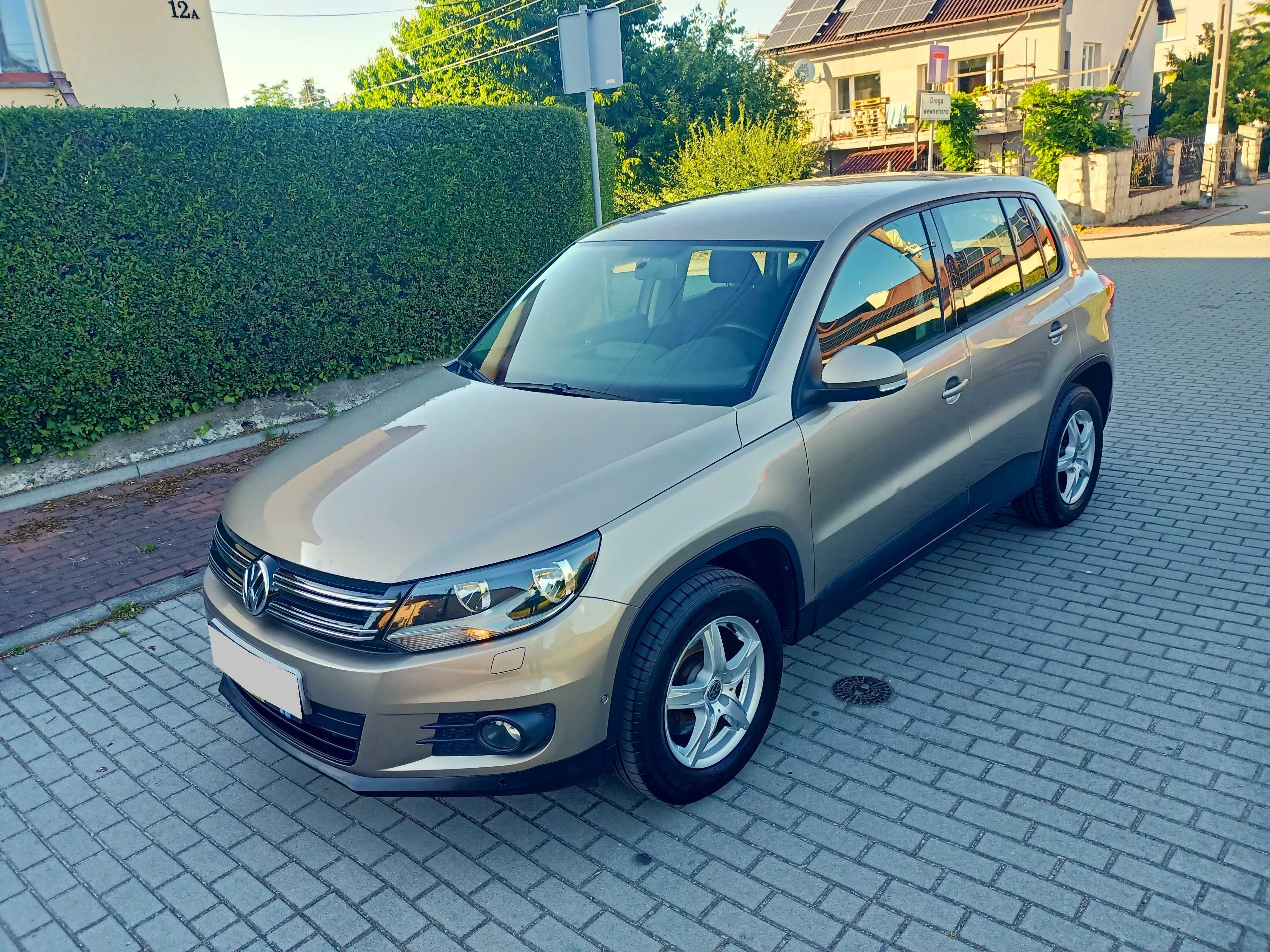 VW Tiguan SUV Lift 2012r 1.4 TSI Alu Servis! Sam Parkuje Oryginał!
