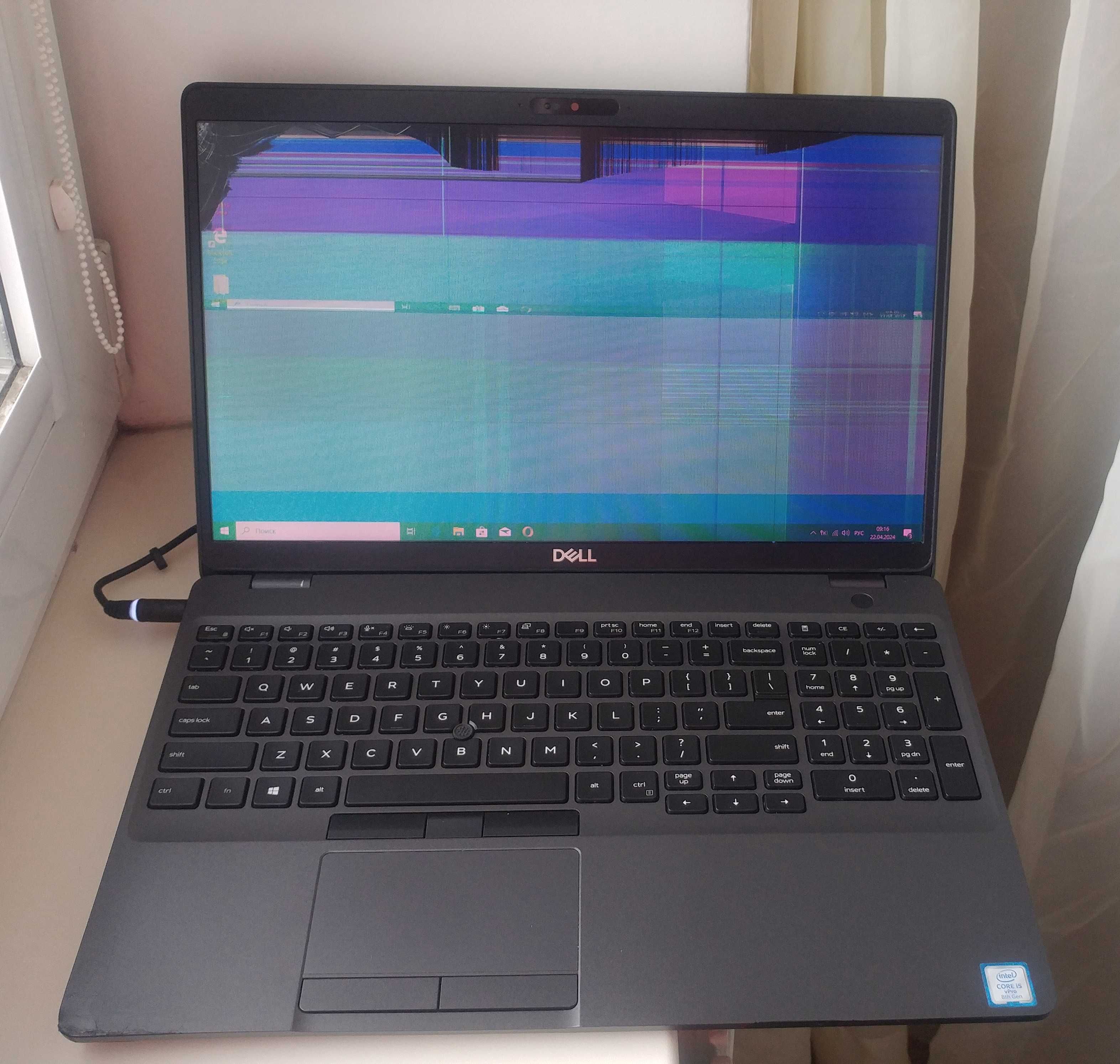 Dell Latitude 5500 15.6" i5-8365u 8GB ssd 256GB под ремонт детали