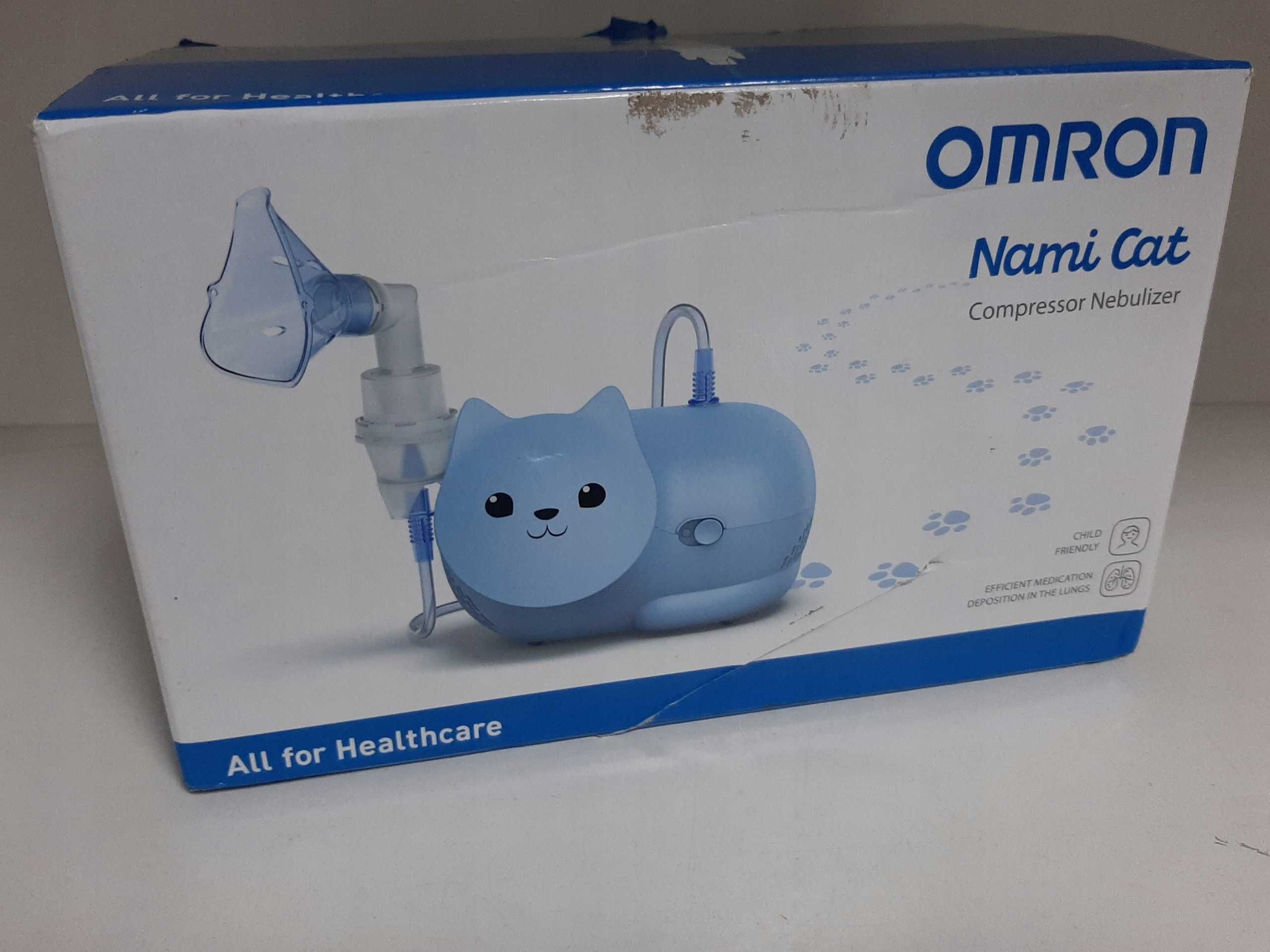 Nowy inhalator kompresorowy dla dzieci Omron Nami Cat