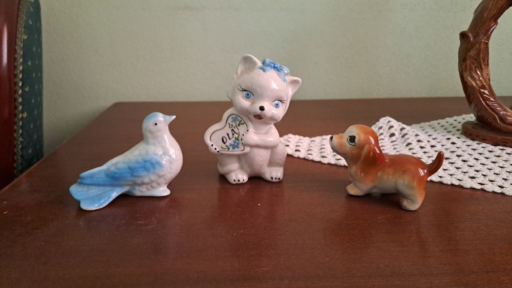 Conjunto de peças de animais