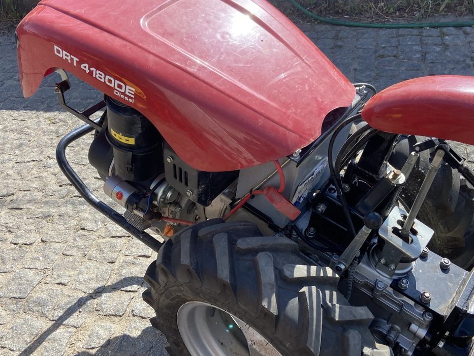 Motocultivador gasoleo ducati com fresa