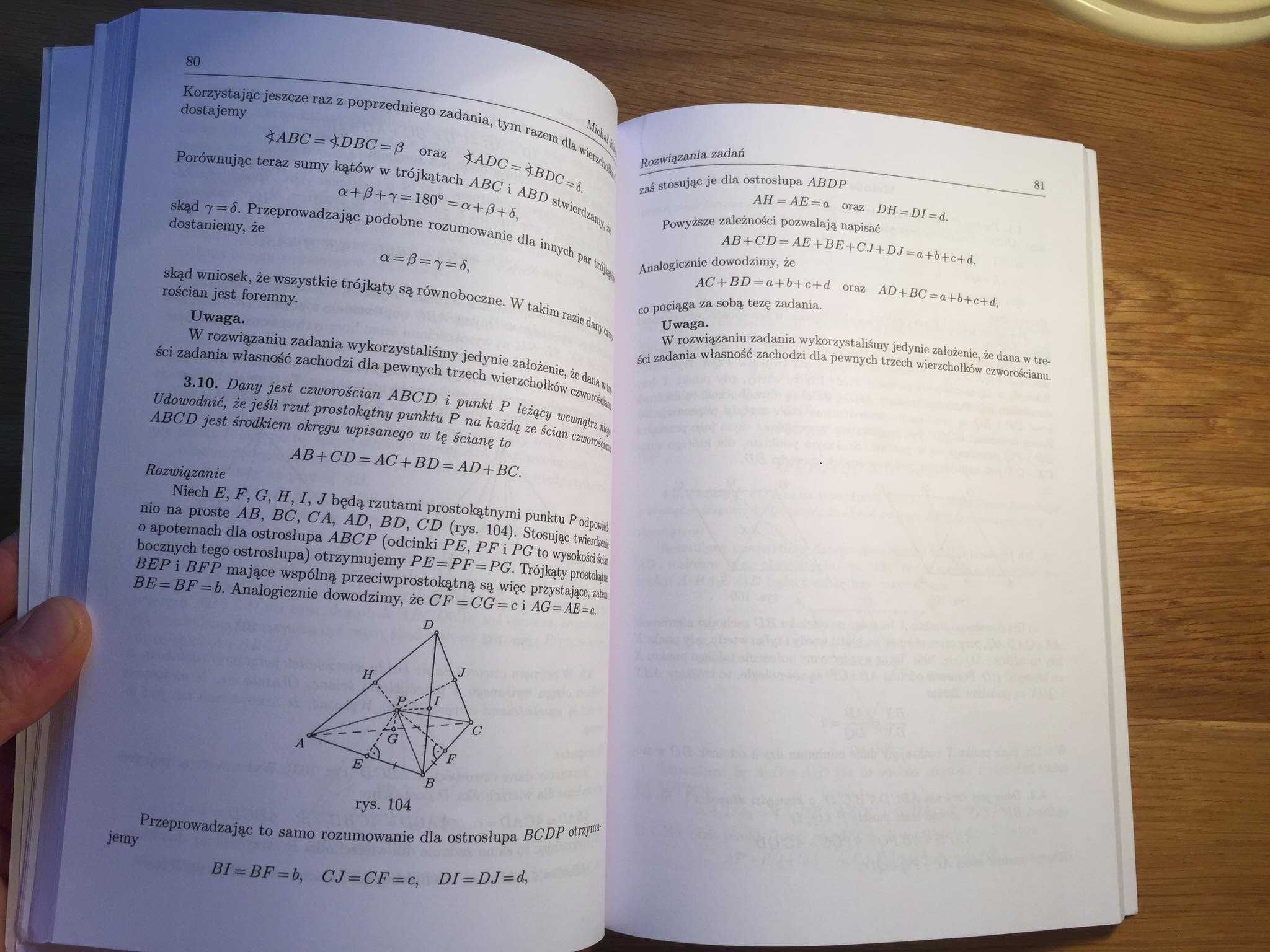 Zbiór zadań z geometrii przestrzennej