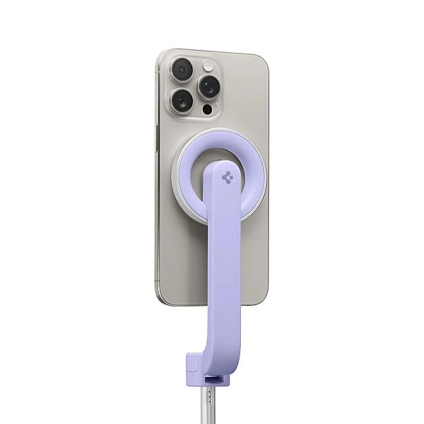 Spigen S571W Magsafe Bluetooth Selfie Stick Tripod Lavender