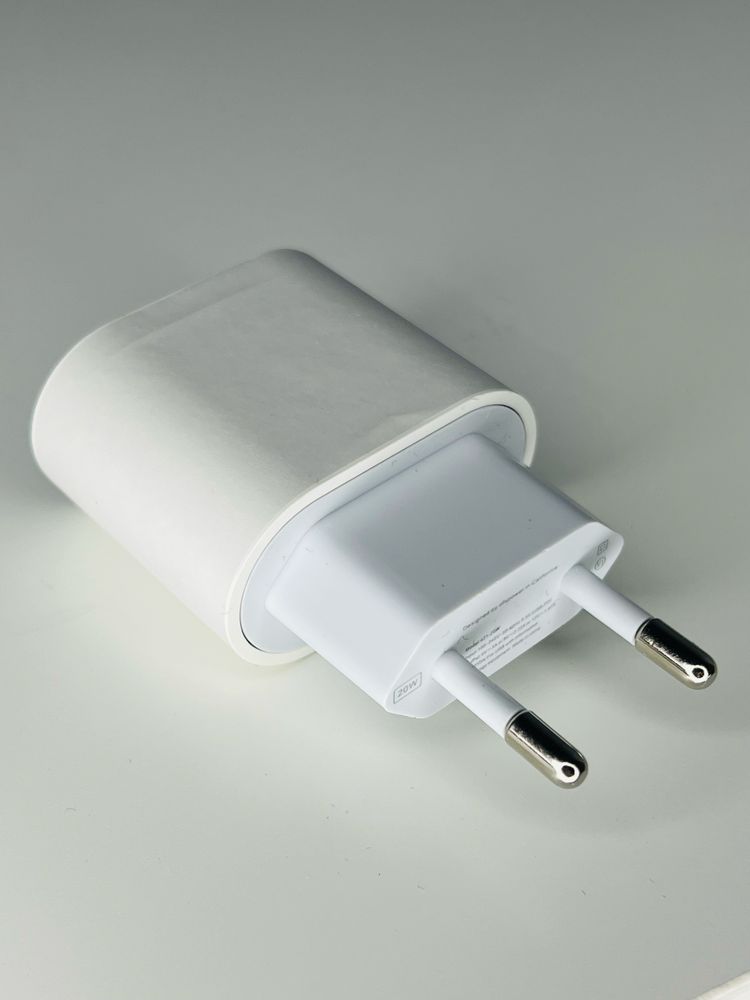 ZESTAW Szybka Ładowarka + Kostka do iPhone MagSafe 15W USBC Indukcyjna