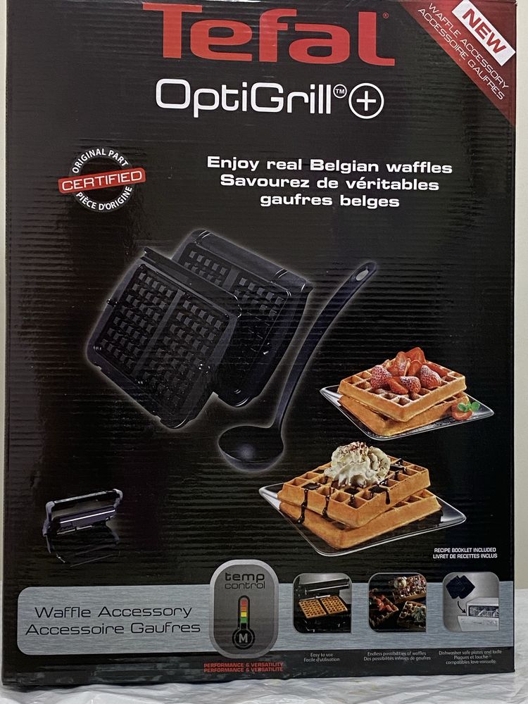 Пластини для вафель в електрогриль Tefal Optigrill | XA723812 | XA7248