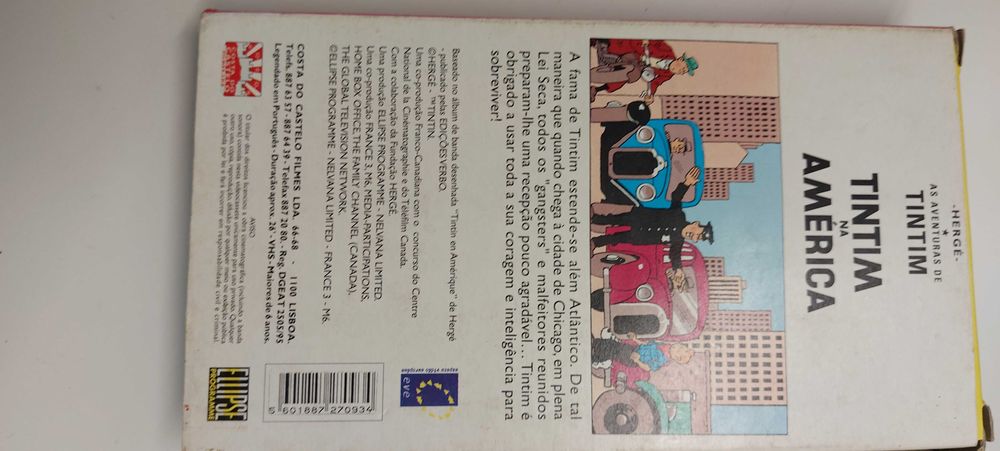 Vhs tintim na América