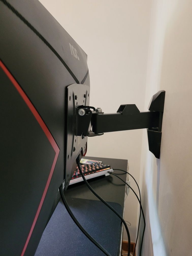 Monitor gamer AOC com 144hz, 1ms, ecra ips,27 polegadas