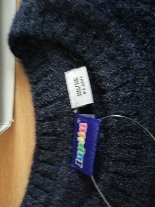 Sweterek dziecięcy zimowy Lupilu 110/116.Wysyłka 1 zł