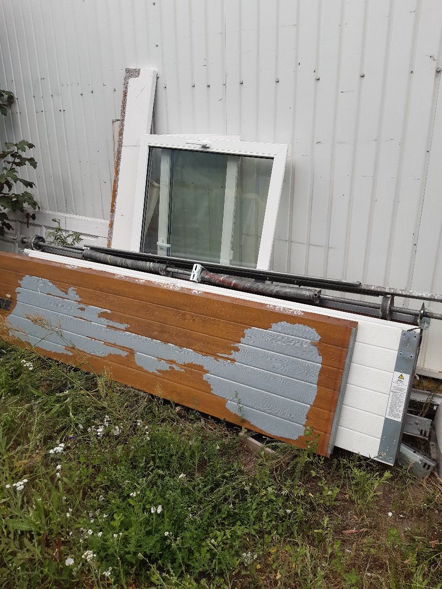 Brama segmentowa 275x230 z demontażu.