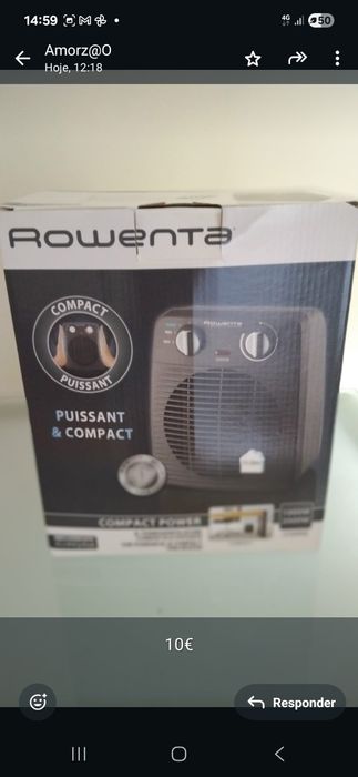 Aquecedor ventilador