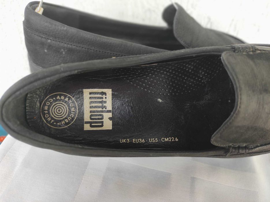 Мокасини кожанние Fitflop anatomicus comfort  р.35-35,5