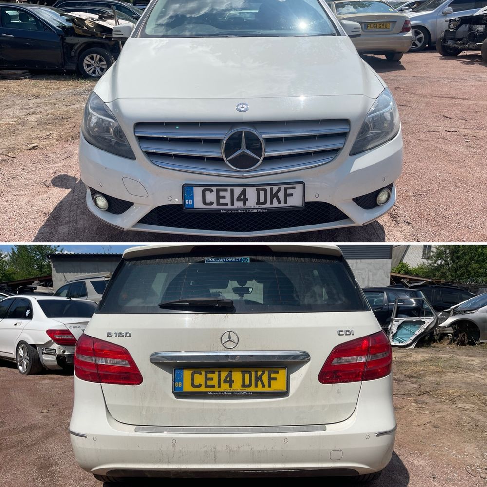 Разборка Авто Розборка W246 W242 B 242 B180 B200 B160 Шрот Запчастини