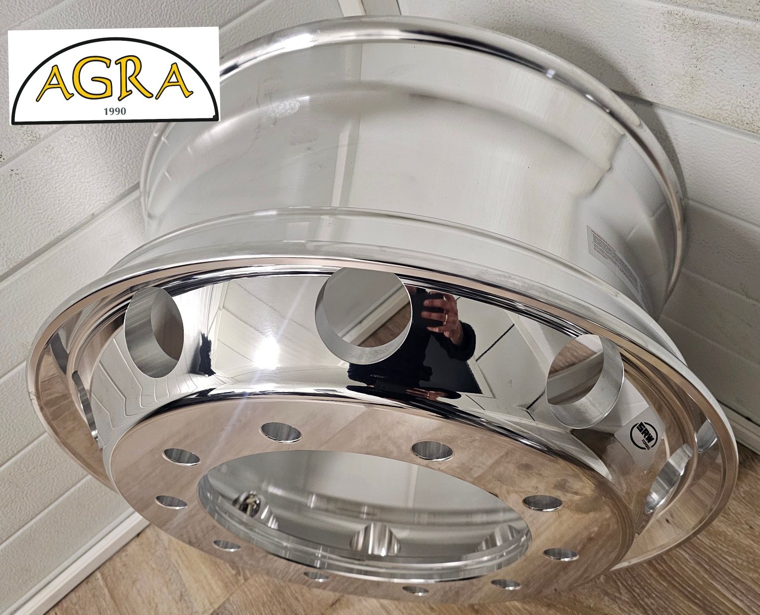 FELGA (990netto) 9.00 22.5 ET176 ALUMINIOWA naczepa przód SRW 9