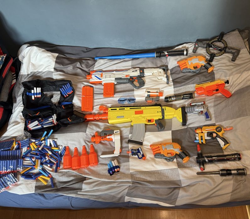 Zestaw prawdziwego Wokoenika Nerf i Fortnite