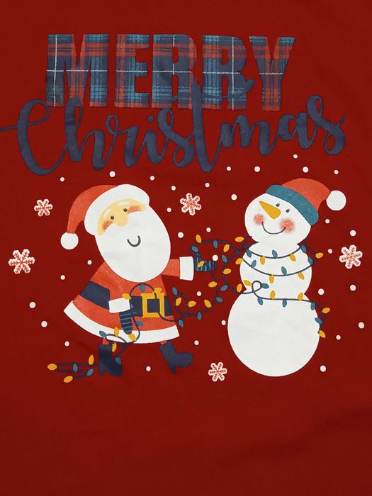 Різдвяна, новорічна кофта, лонгслів для дівчинки 9-10 років.