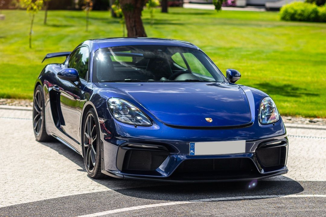 Porsche 718 Cayman GT4 Manual Kamera Sport Chrono PDLS+ Alcantara s.pl fv23%