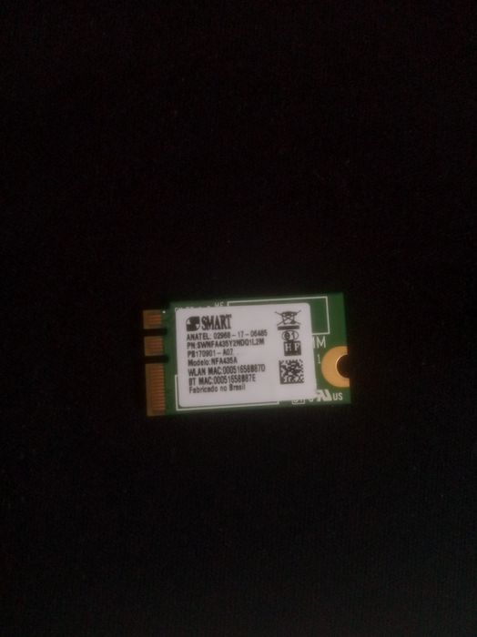 Placa wifi lenovo 01AX774