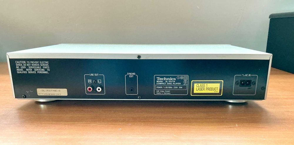 Technics - SL-P277A - Silver/Champagne Leitor de CD