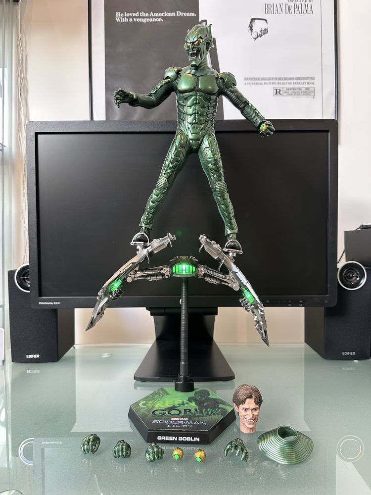 Фигурка 1/6 hot toys mms 631 SPIDER-MAN : NO WAY HOME – GREEN GOBLIN