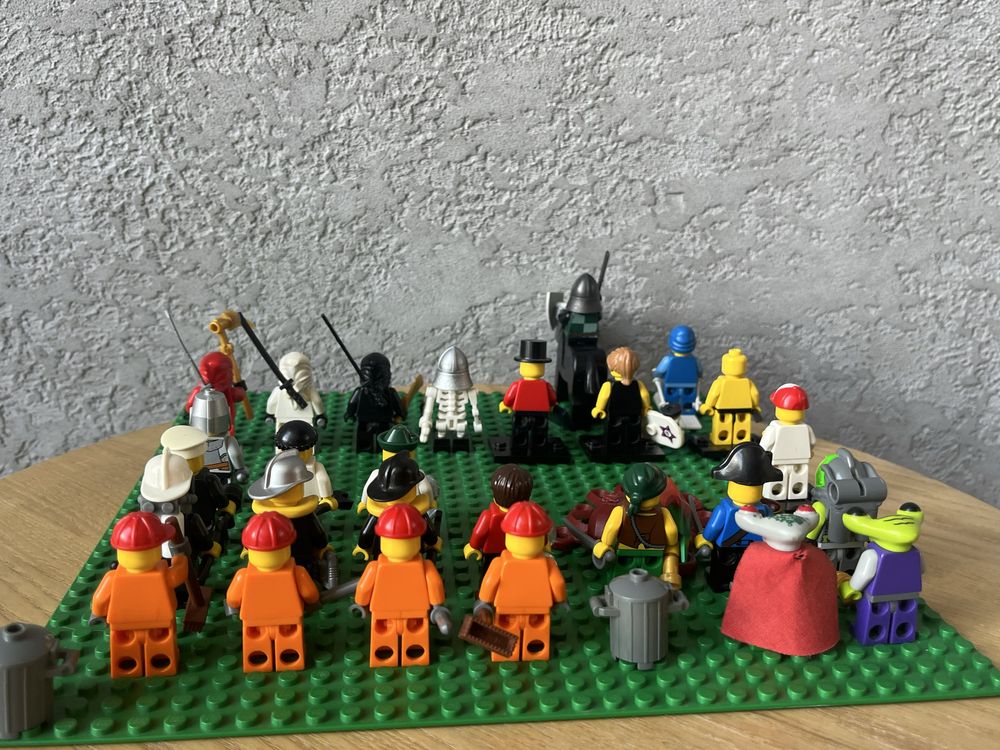 Duża kolekcja!! minifigurek Lego-serie Atlantis, City, i wiele innych