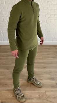 Тактический комплект с флисовым термобельем ЗСК Вафелька