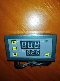 Програмований терморегулятор W3230, 220В, -50..+120 °С