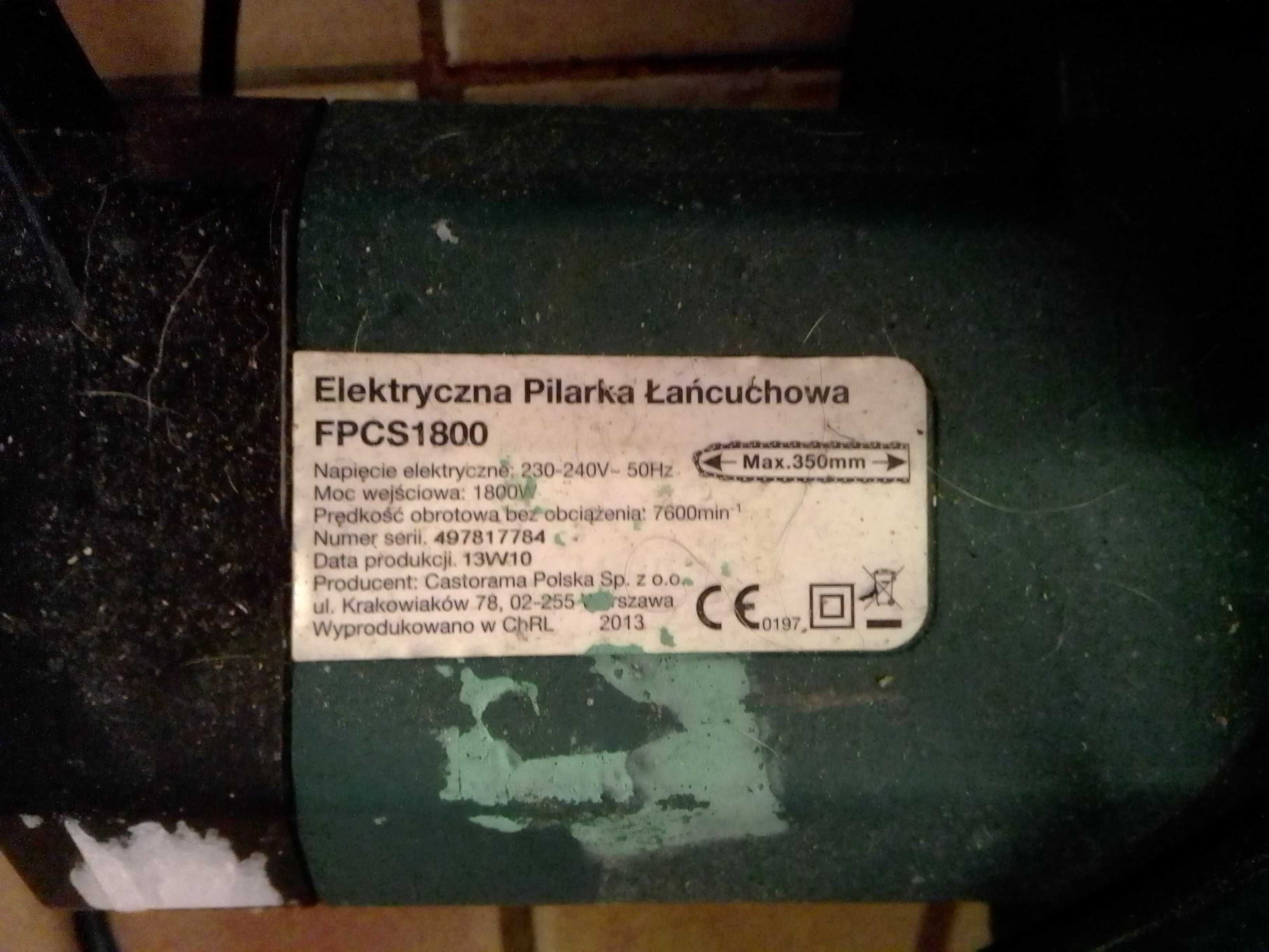 piła pilarka łańcuchowa  1800W FPCS1800