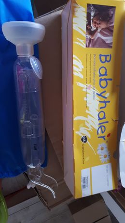 Babyhaler inhalator tuba komora inhalacyjna do wziewów.