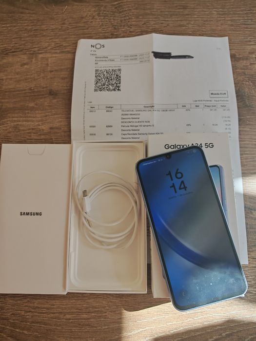 Samsung A34 5G 6GB/128GB Dual Sim Violeta Seminovo C/Garantia