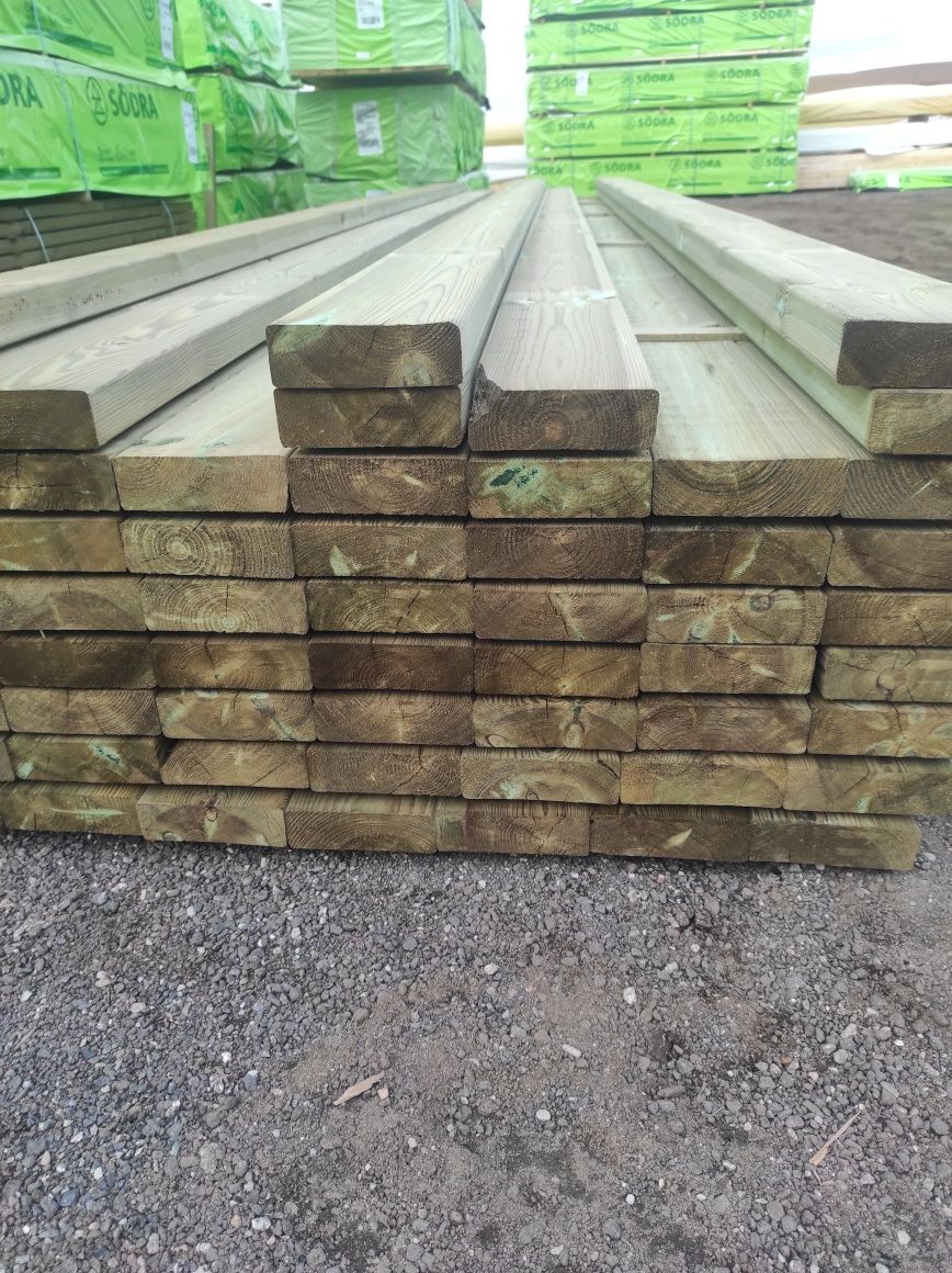 Drewno impregnowane ciśnieniowo NTR 45x145