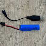 Литий-ионный аккумулятор Li-Ion 14500 3.7V 500 mAh Для игрушек зарядка