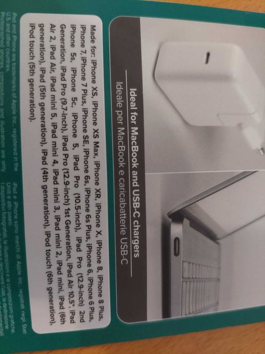 Cabo USB C- Lightning