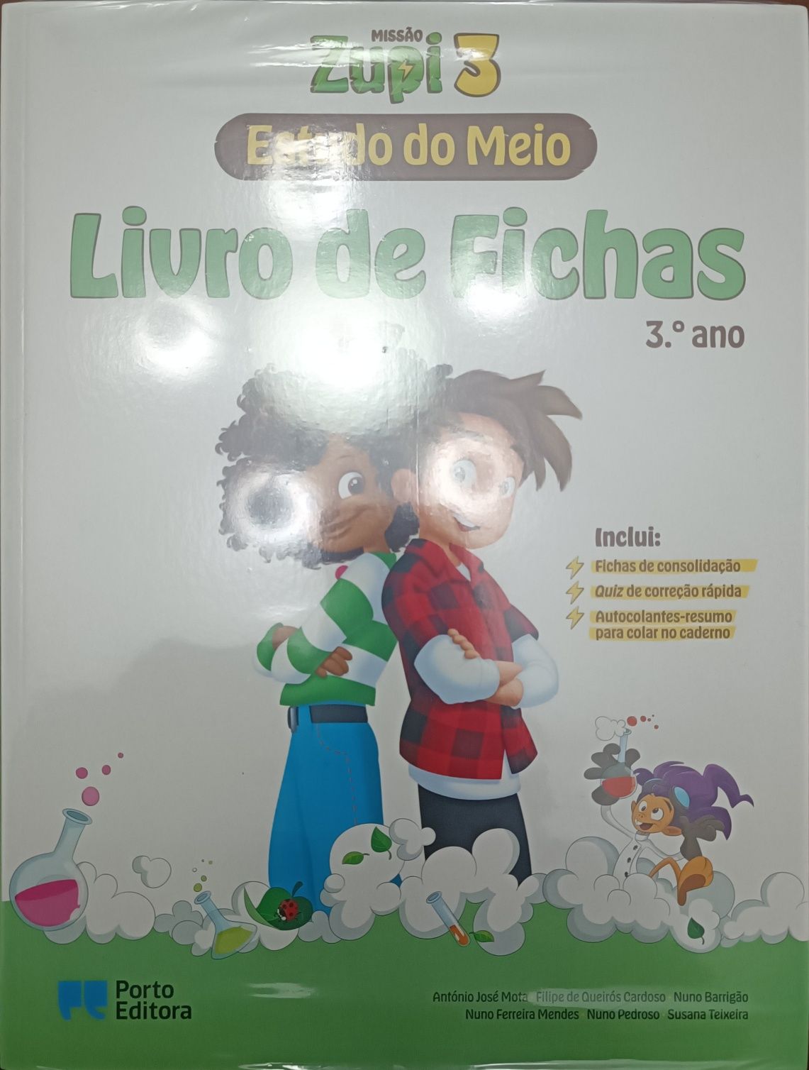 Livros de fichas do 3° ano