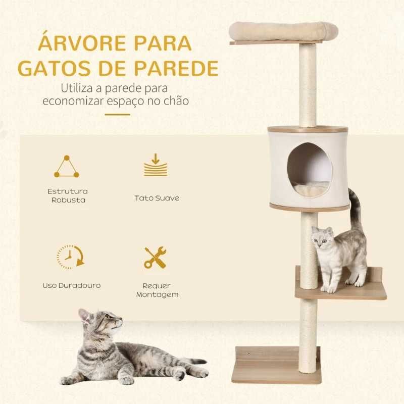 [NOVO] Árvore de gatos para parede