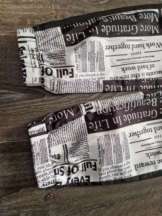 Летние штаны, спортивные штаны для девочки на 9-10 лет, газетный принт