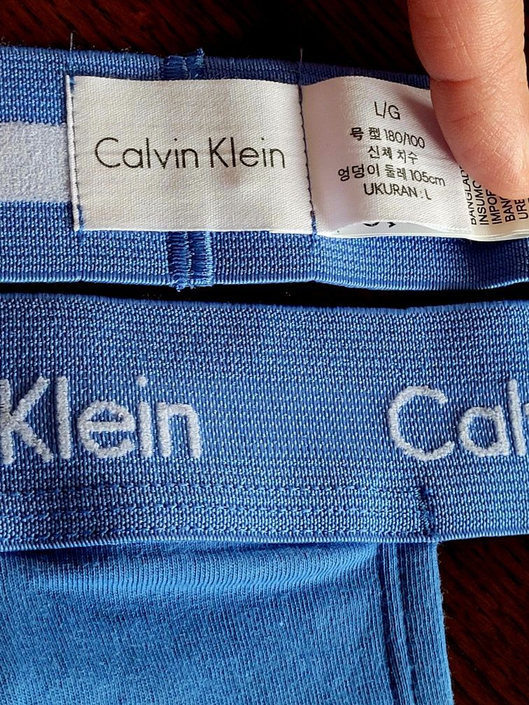 Nowe Calvin Klein Oryginalne Stringi JockStrapy Majtki Slipy, 2 pack,
