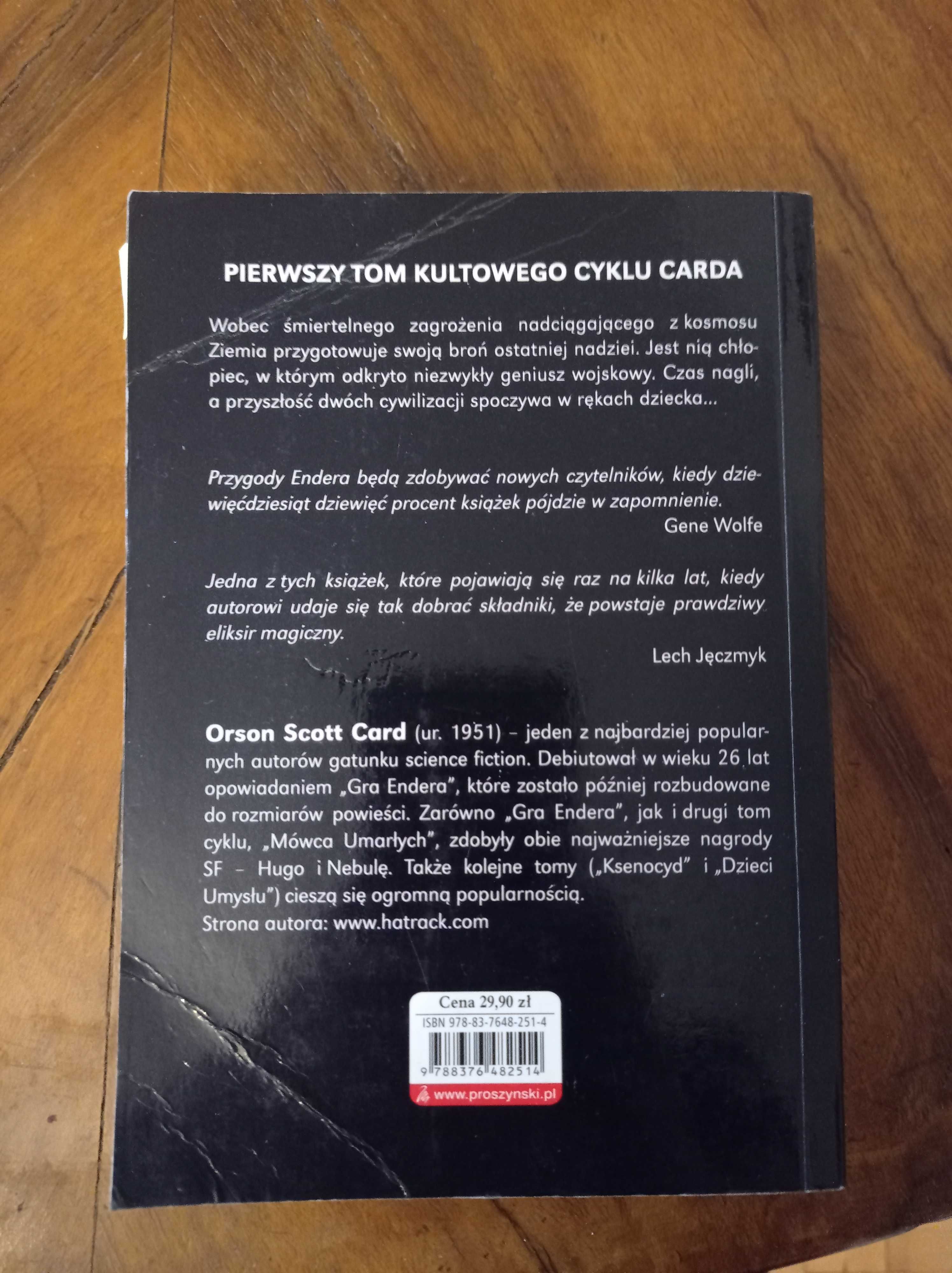 Gra Endera + Mówca umarłych - O.S.Card