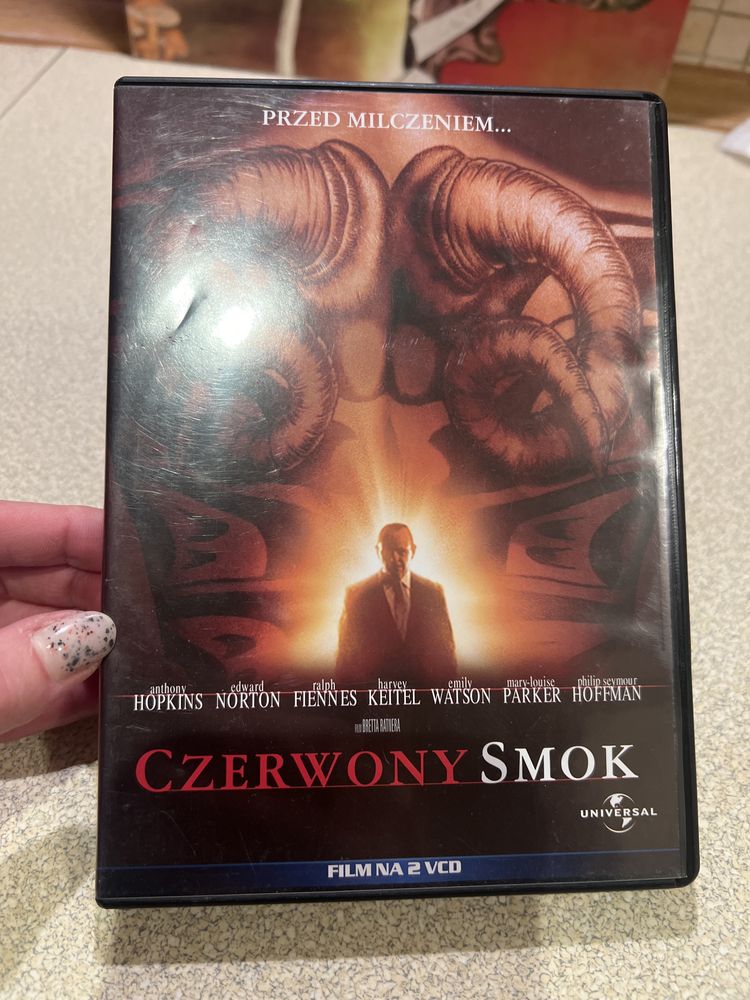 Vcd Cd dvd czerwony smok