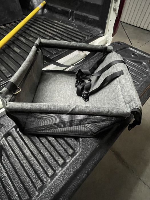 Assento de carro para cães extra estável