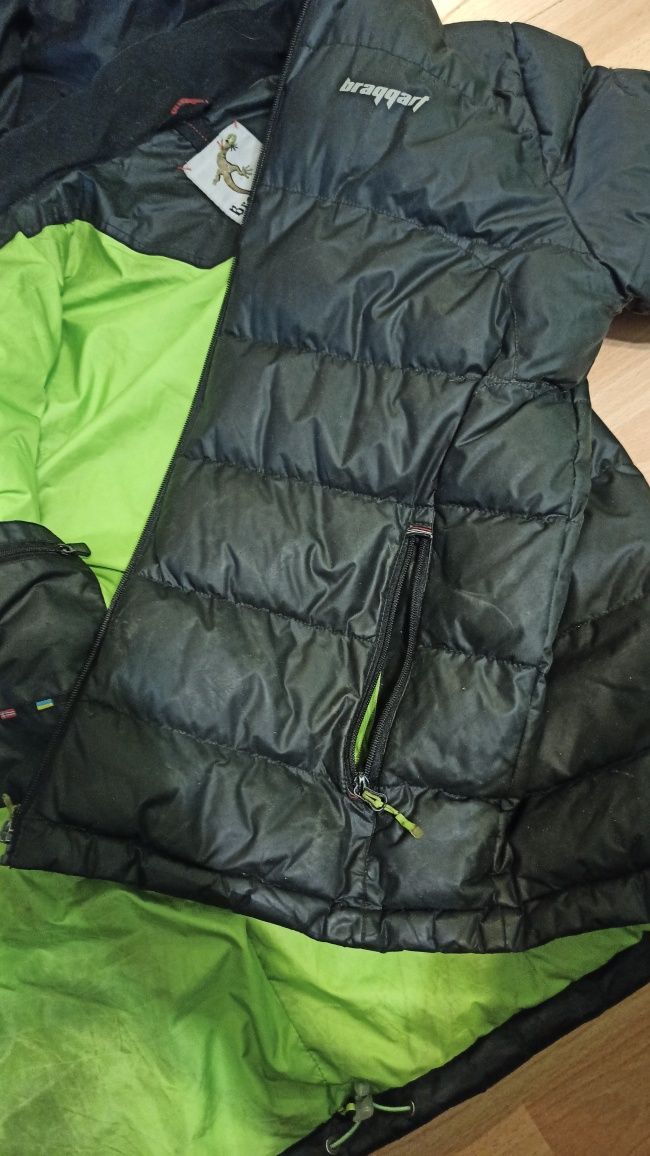 Зимова гірськолижна тепла куртка з капюшоном Braggart L