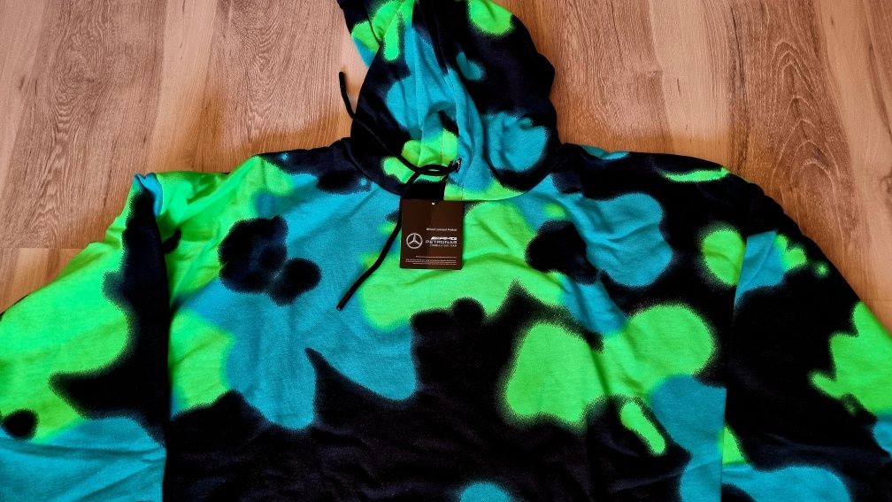 F1 - Bluza Mercedes AMG F1 Team Spray Camo Formuła 1 Russell Antonell