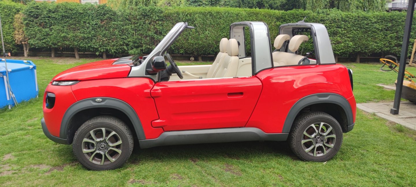 Citroen E-mehari Mehari SUV cabrio wyjątkowe auto jak C3