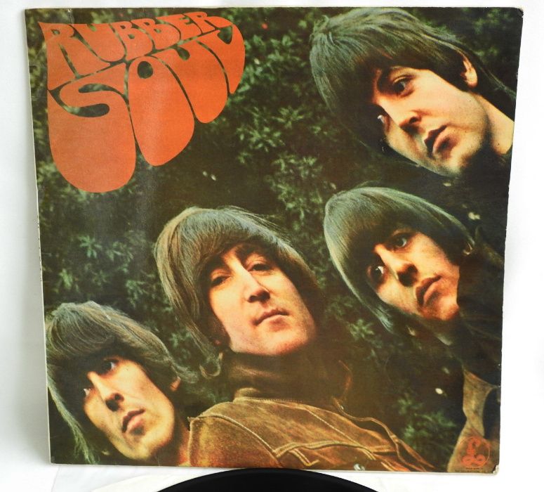The Beatles Rubber Soul 1965 LP Британская пластинка UK EX re 1973
