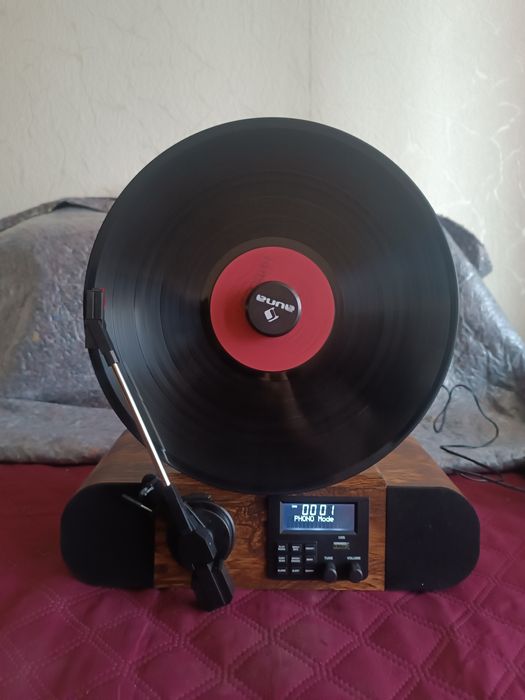 Програвач вінілу Auna Verticalo SE Retro, bt, usb, radio