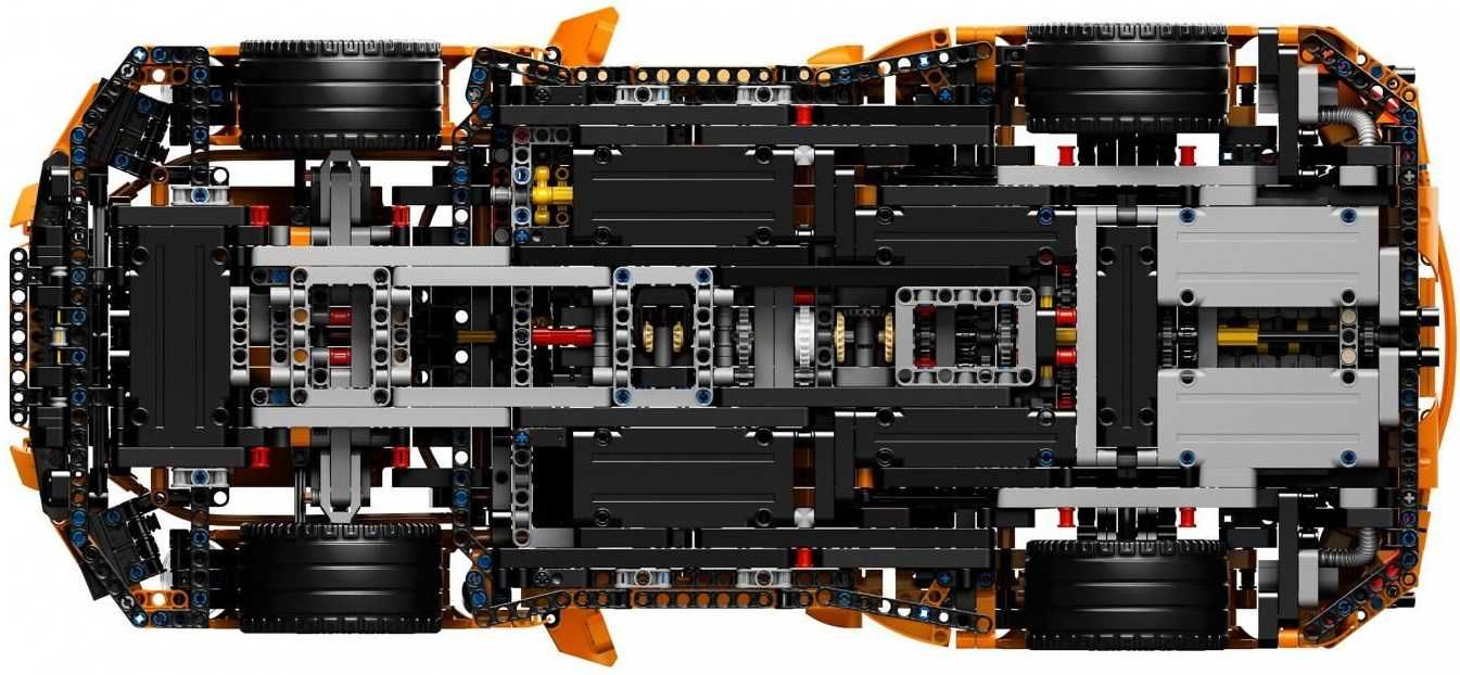2704el Nowe Klocki PORSHE 911 RS3 komp. z LEGO 42056
