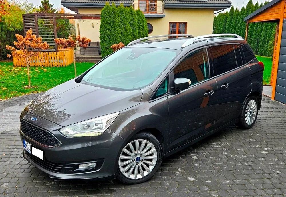 Ford Grand C-MAX Automat Benzyna 1.5 moc 150KM Bezwypadkowy
