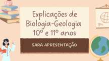 Explicações Biologia e Geologia