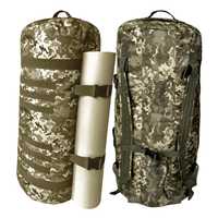 баул 150 л тактичний сумка армійський військовий рюкзак піксель зсу