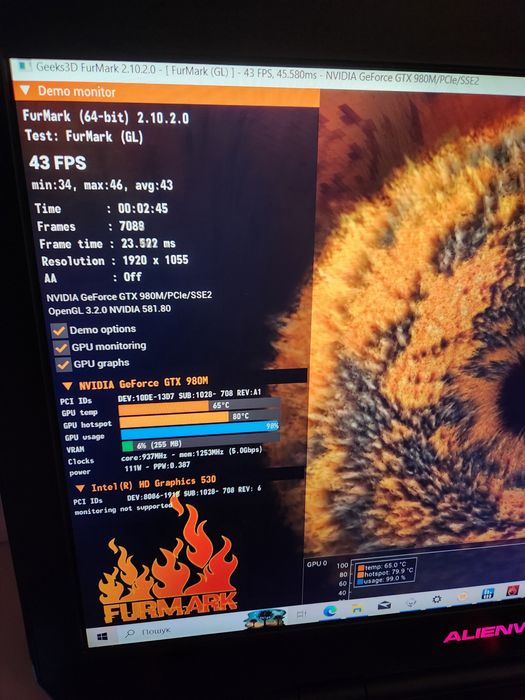 ігровий  ТОП Alienware 17 R3_Core i7_nVidia GeForce GTX 980_17" IPS